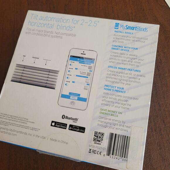 MySmartBlinds MSB-B014-01 Universal Blind-Automation Kit, Bluetooth New - Picture 13 of 13